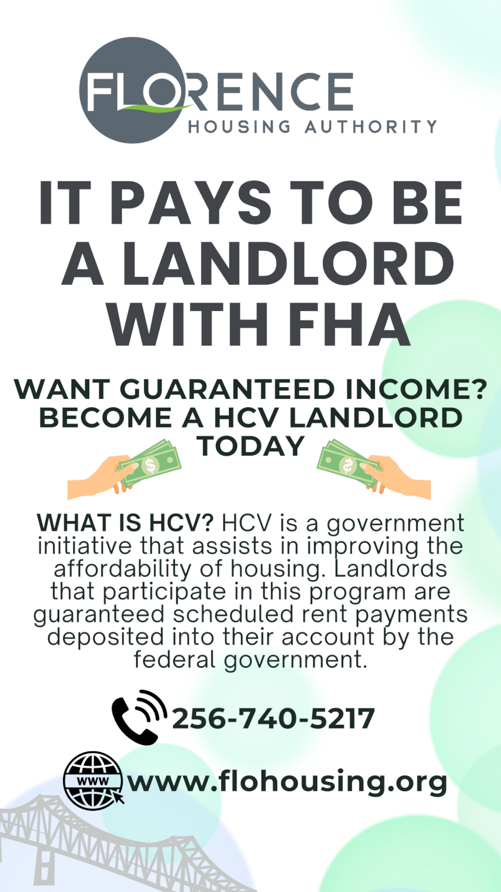 It pays to be a landlord with FHA!